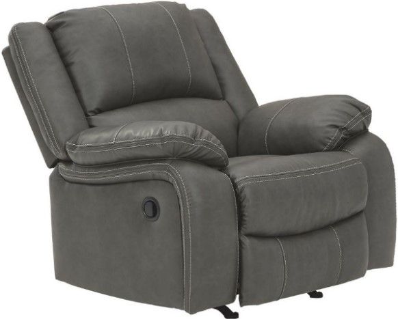 Signature Design by Ashley® Calderwell 3-Piece Gray Living Room Reclining Seating Set-3