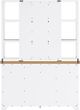 Signature Design by Ashley® Ashbryn White Dining Server and Hutch-3