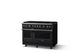 Viking® 5 Series 48" Onyx Pro Style Gas (LP) Range with Brushed Brass Trim-2