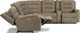 Flexsteel® Arlo Fossil Power Reclining Sectional with Power Headrests-0