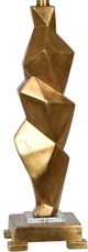Crestview Collection Polygon Gold Leaf Table Lamp-1