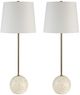 Renwil® Everren Davide 2-Piece Cream Table Lamp-0