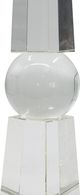 A & B Home White Obelisk Table Lamp-3