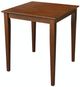 John Thomas Furniture® Dining Essentials Espresso 36" Dining Table-0