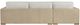Universal Explore Home™ Shelborne 2-Piece Bellini Opal/Nehir Sand Left-Arm Facing Chaise Sectional-2