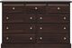 Mako Wood Furniture Inc. Claudette 58" X 37.5" Dresser-0