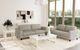 Elements International Catilin 3-Piece White Ocassional Table Set with Beige Base-1