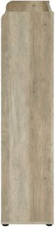 Coaster® Denia Antique Pine/White 3-Tier Shoe Storage Cabinet-4