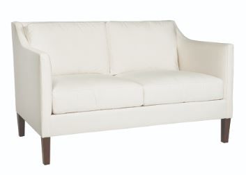 Lane Venture® Finley White Loveseat-0