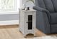 Monarch Specialties Inc. Washed Grey Veneer Narrow Side Table-2