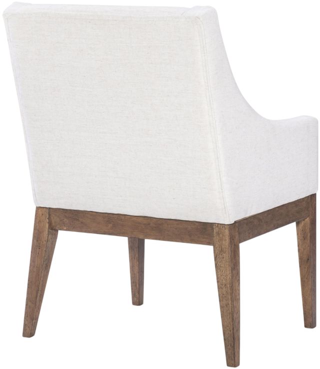 Legacy Classic Artisan's Place Vintage Pine/White Upholstered Host Chair-3