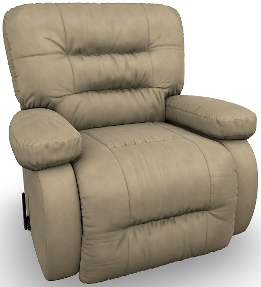 Best Home Furnishings Customizable Maddox Leather Swivel Glider Recliner