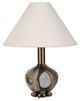 Uttermost® Montagu Dark Brown Table Lamp with Warm Brass Accent-3
