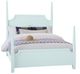 Vaughan-Bassett Tide & Timber Blue Maple Full Youth Pencil Poster Bed-0