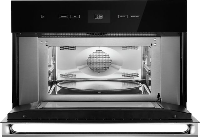 Clearance JennAir® NOIR™ 30" Stainless Steel Built In Microwave-2