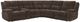 Parker House® Bronco 6-Piece Plush Umber Power Reclining L-Shape Sectional-0