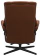 Stressless® by Ekornes® Customizable Mayfair Large Manual Recliner and Ottoman with Cross Base-2