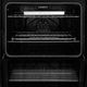 ZLINE Autograph Edition 30" Black Stainless Steel with Polished Gold Helix Handles Professional True Convection Double Wall Oven with Air Fry and Self Clean-4