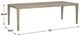 Uttermost® Kirkham Wheat Wooden Indoor-Outdoor Dining Table-2