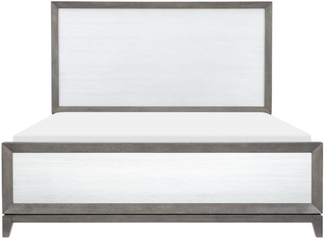 Legacy Classic Terra Luna Nightfall/White Cloud King Panel Bed-2