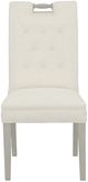 Fairfield® Customizable Pull Tall Back 38" Dining Chair with Sheer Dove Legs-1