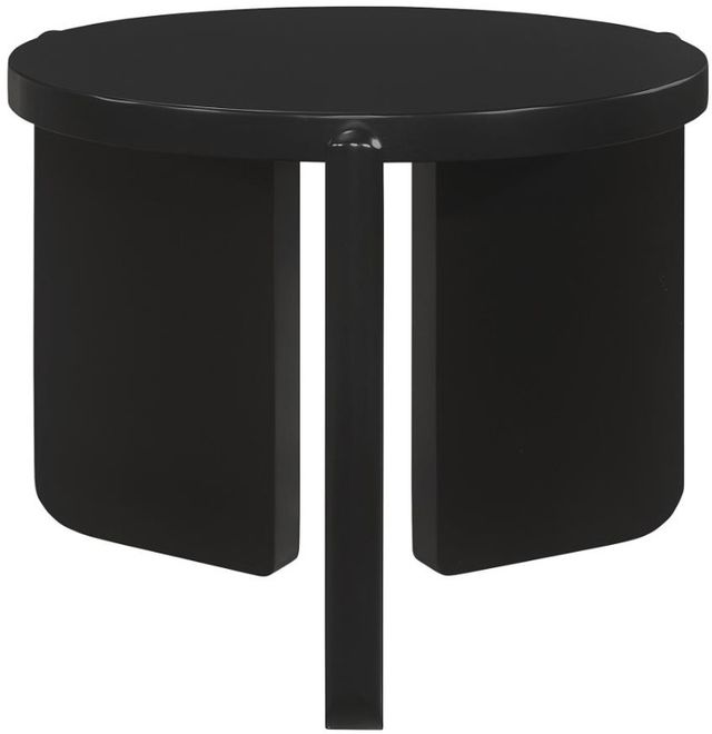 Coaster® Cordova 2-Piece Black Occasional Table Set-1