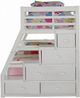 ACME Furniture Jason White Twin Over Full Bunk Bed with Trundle and Storage-3
