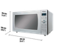 Panasonic® Genius® Prestige® 2.2 Cu. Ft. Fingerprint Resistant Stainless Steel Countertop Microwave-4