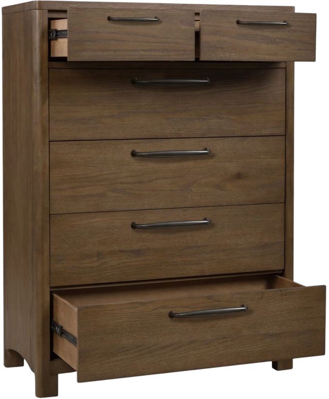 Modus Furniture Arden Tavern Brown 6-Drawer Chest-3