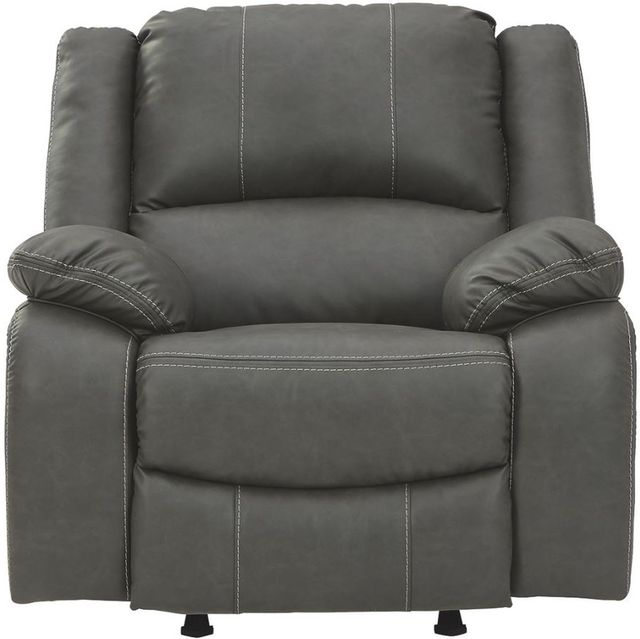 Signature Design by Ashley® Calderwell Gray Rocker Recliner-1