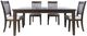 Jofran Inc. Brentwood 5-Piece Arbor Oak Extension Dining Table Set-1