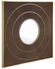 A & B Home Brown/Gold Carved Mirror-0