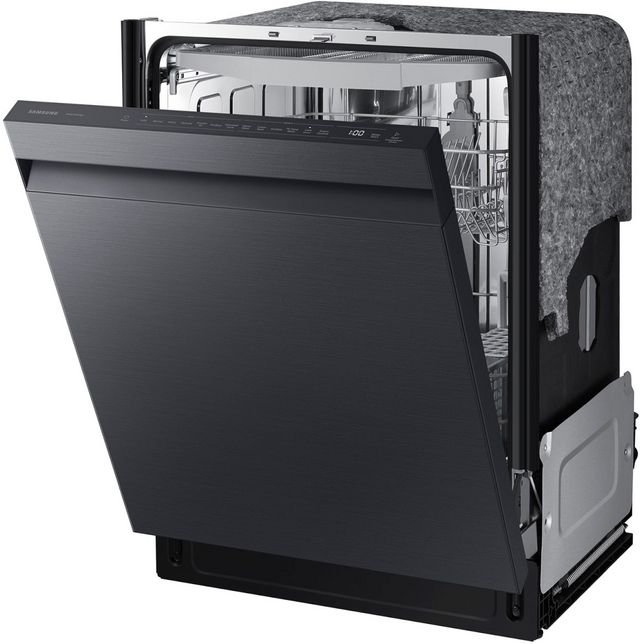 Samsung 24" Fingerprint Resistant Matte Black Top Control Built In Dishwasher-2