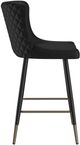 Inspire™ Xander 2-Piece Black 26" Counter Stool-3