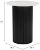 Zuo® Modern Izola Black/White Side Table-4