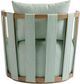 TOV Furniture Paolo Mint Green Swivel Accent Chair-5