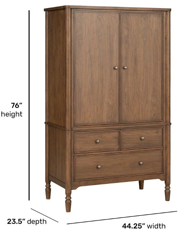 Flexsteel® Azalea Walnut Armoire-4