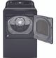 GE® 7.4 Cu. Ft. Diamond Gray Electric Dryer-2