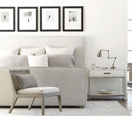 Bernhardt Sawyer Upholstered Panel Bed - Thumbnail 3
