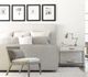 Bernhardt Sawyer White Queen Upholstered Panel Bed -5