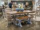 Signature Design by Ashley® Brinfern Antique White/Brown Large Counter Bench-1