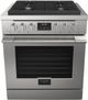 Fulgor Milano 400 Series 30" Stainless Steel Pro Style Gas Range-2