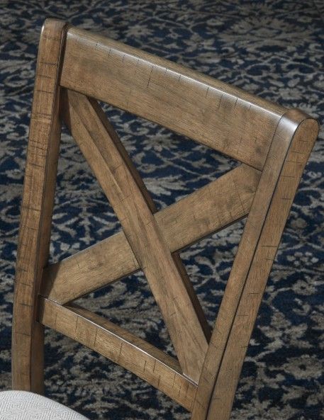 Signature Design by Ashley® Moriville Beige/Brown Dining Side Chair-1