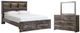 Signature Design by Ashley® Drystan 3-Piece Brown Rustic Queen Storage Bed Set-0