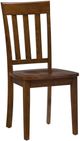 Jofran Inc. Simplicity Caramel Slatback Dining Side Chair-0
