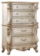 ACME Furniture Gorsedd Golden Ivory Chest-0