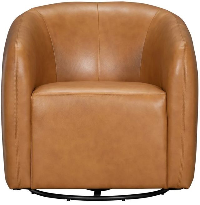 Parker House® Como Renaissance Cayanne Swivel Glider Accent Chair-2