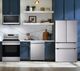 LG 4-Piece Kitchen Package with a 29.6 Cu. Ft. Capacity 4-Door French Door Refrigerator with Full-Convert™ Drawer & Internal Water Dispenser-0