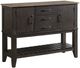 Intercon Beacon Black/Walnut Server-0