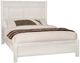 Artisan & Post by Vaughan-Bassett Weathered White Architectural King Panel Bed-0